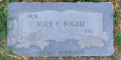 Alice Louise <I>Clements</I> Bogatz 