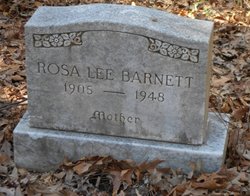 Rosa Lee <I>Brooks</I> Barnett 
