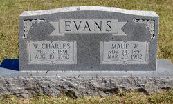 Virginia Maud <I>West</I> Evans 