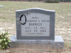 Dorothy Jean <I>Taylor</I> Barrios 