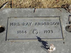 Mrs Ray <I>Hutchison</I> Anderson 