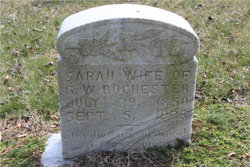 Sarah A <I>Lord</I> Rochester 