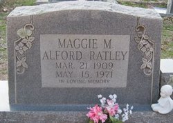 Maggie May <I>Alford</I> Ratley 