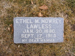 Ethel May <I>Mowrey</I> Lawless 