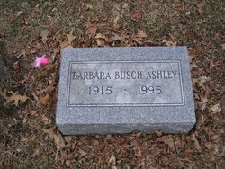 Barbara <I>Busch</I> Ashley 