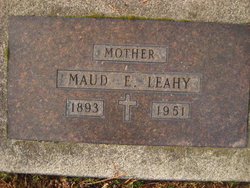 Maud Ellen <I>Stout</I> Leahy 