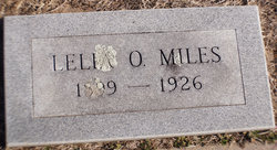 Lelia Opal <I>Lollar</I> Miles 