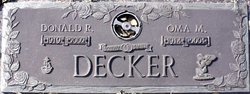 Donald R Decker 