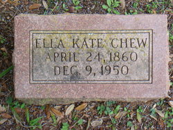 Ella Kate <I>Mills</I> Chew 