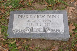 Dessie Sophie <I>Wallace</I> Crew-Dunn 