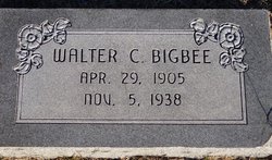 Walter C Bigbee 