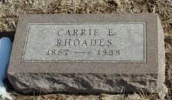Carrie Edith Rhoades 