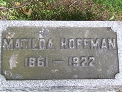 Matilda <I>Blosser</I> Hoffman 