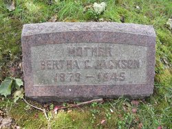 Bertha C <I>Hoover</I> Jackson 
