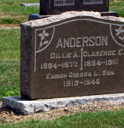 Dillie Alice <I>Brown</I> Anderson 