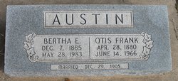 Otis Frank Austin 