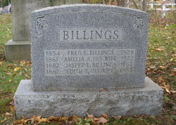 Amelia A. <I>Davis</I> Billings 