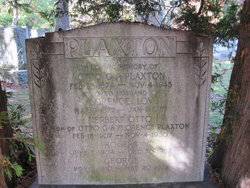 Otto George Alexander Plaxton 