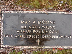 May A. <I>Young</I> Moone 