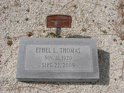 Ethel L Thomas 