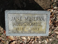 Jane Minerva <I>Sims</I> Abercrombie 