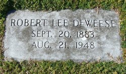 Rev Robert Lee DeWeese 