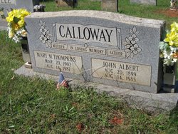 John Albert Calloway 
