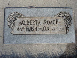 Alberta May <I>Wiggill</I> Roach 