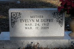 Evelyn Mae <I>Ivey</I> Dupre 
