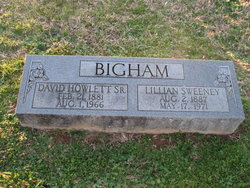 Lillian <I>Sweeney</I> Bigham 