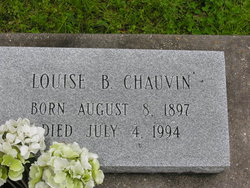 Louise <I>Brown</I> Chauvin 