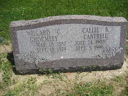 Callie Bell <I>Howell</I> Cantrell 