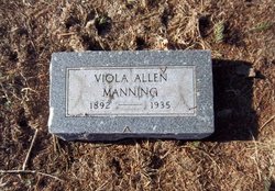 Viola Mae <I>Allen</I> Manning 
