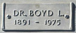 Dr Boyd L. Greever 