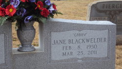 Jane Lenora “Gabby” <I>Blackwelder</I> Abernathy 