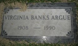 Virginia Susan <I>Banks</I> Argue 