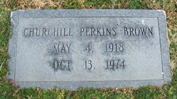 Churchill Perkins Brown Sr.