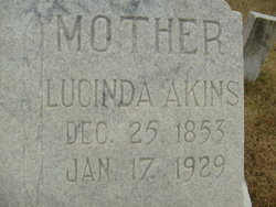 Lucinda “Lou” <I>Cheek</I> Akins 