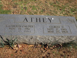Kathleen <I>Calder</I> Athey 
