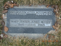 Mary “Marie” <I>Jensen</I> Moody 