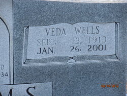 Veda <I>Wells</I> Adams 