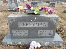 Mary Melinda <I>Bramhall</I> Perryman 