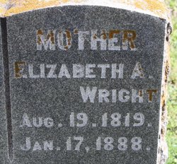 Elizabeth Ann <I>Hamilton</I> Wright 