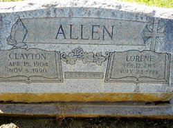 Lorene Fern <I>Addington</I> Allen 