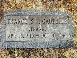 Francois J “Frank” Gauthier 