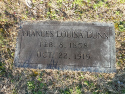 Frances Louisa <I>Weaver</I> Dunn 