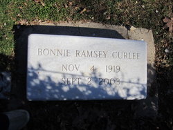 Bonnie Belle <I>Ramsey</I> Curlee 