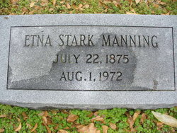 Etna <I>Stark</I> Manning 