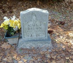 Agnes R Brown 