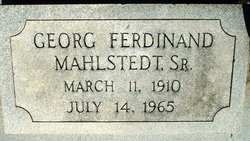 Georg Ferdinand Mahlstedt Sr.